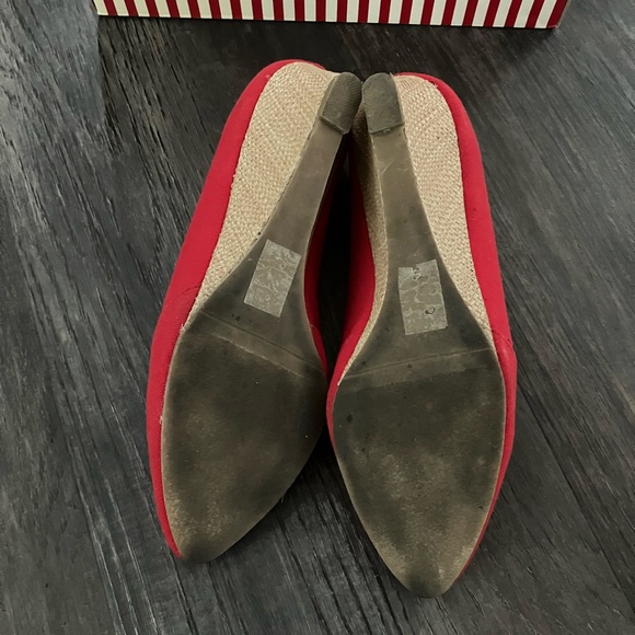 Nautical theme wedge shoes by Brit. - Picture 4 of 5